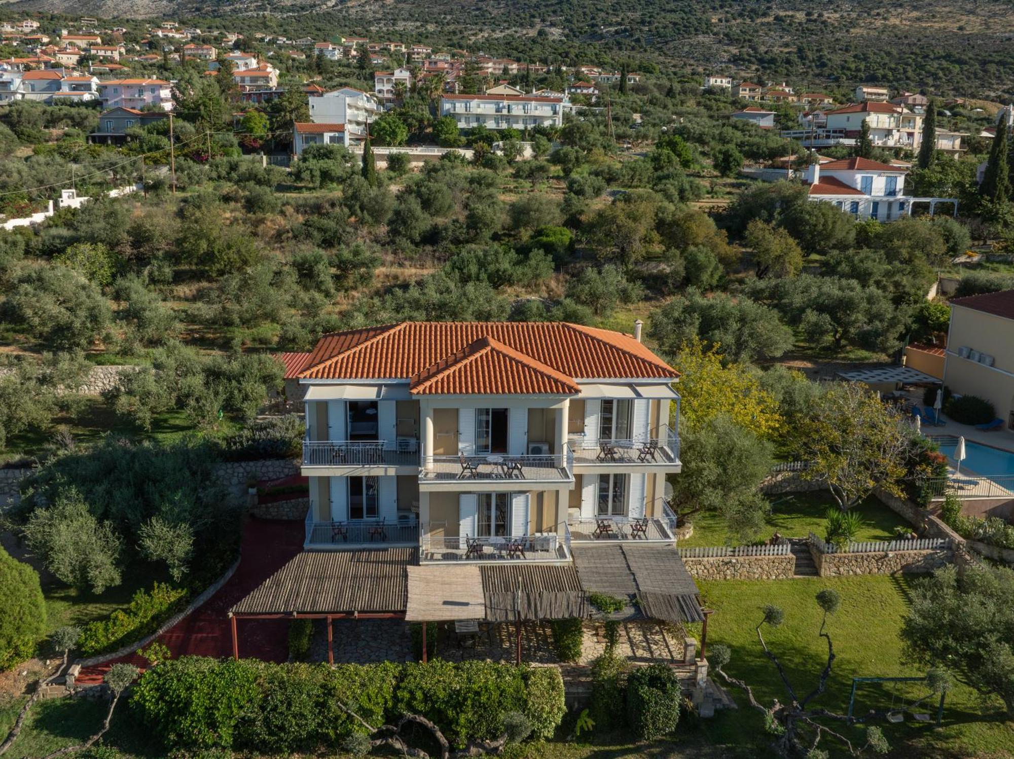 Appartamento Delfinia Vlachata Esterno foto