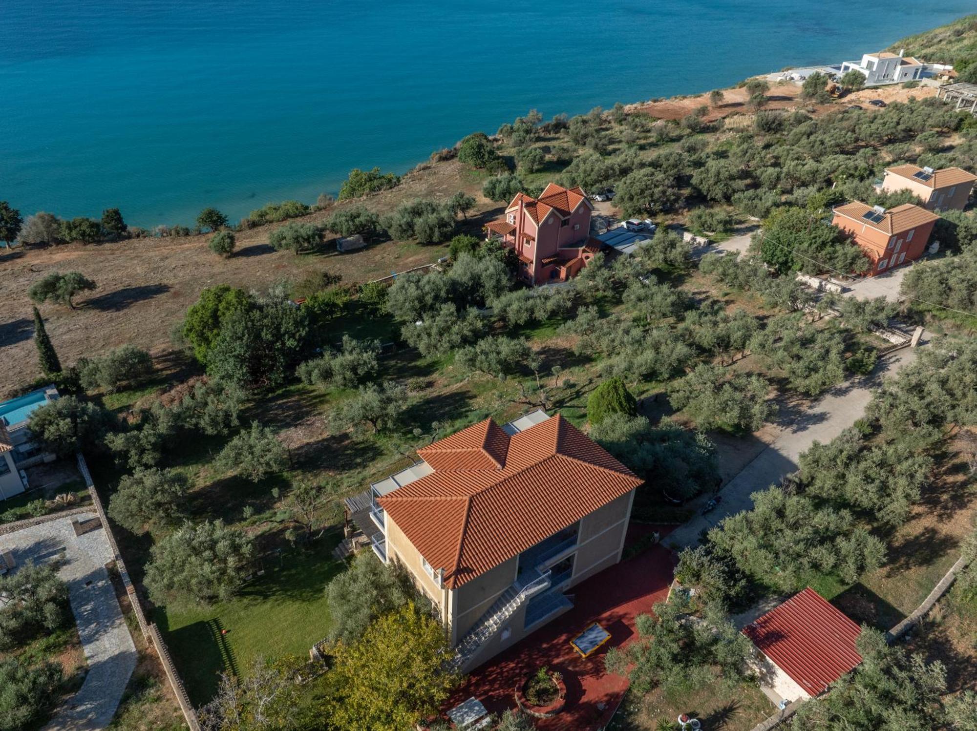 Appartamento Delfinia Vlachata Esterno foto