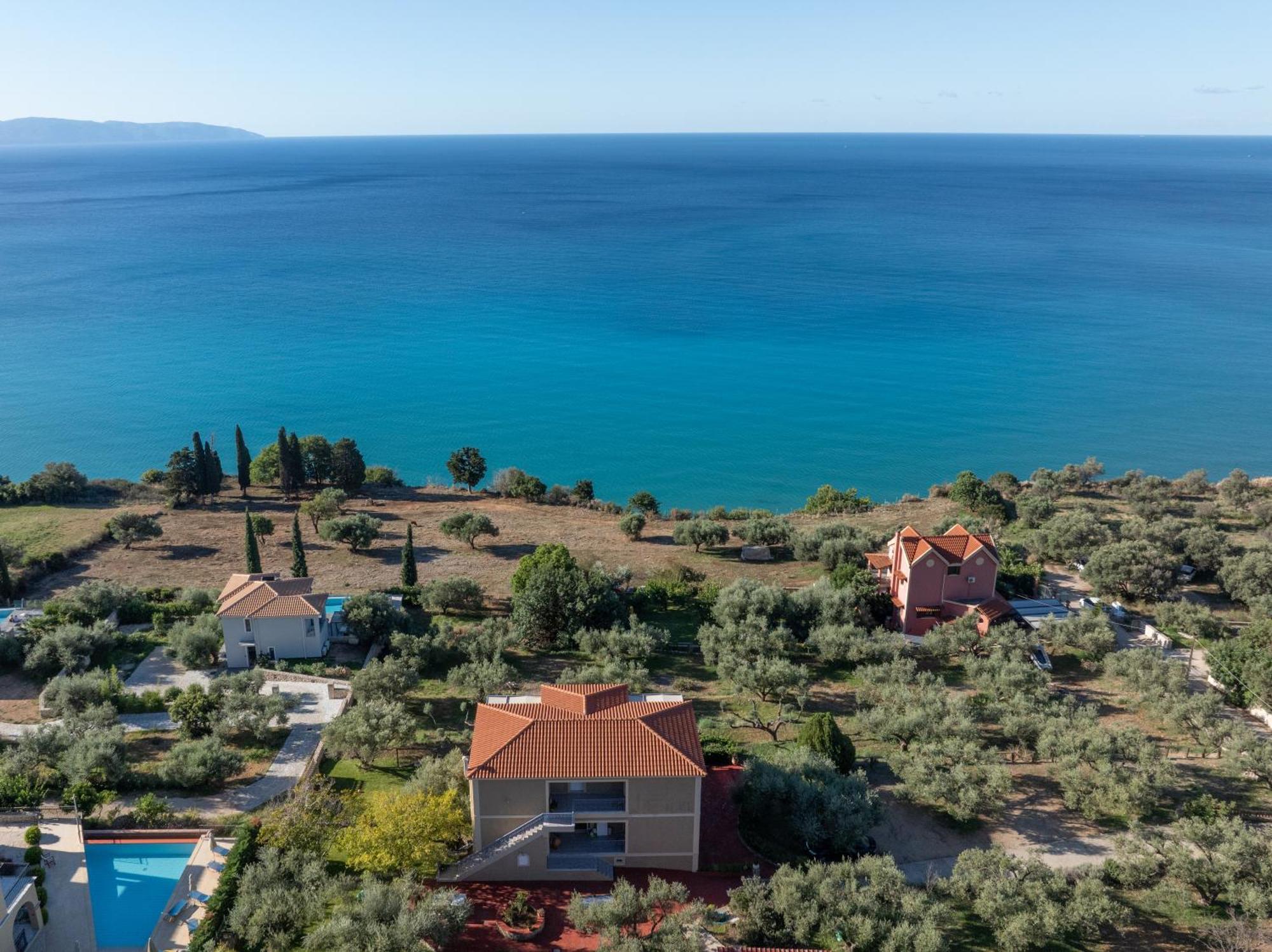 Appartamento Delfinia Vlachata Esterno foto
